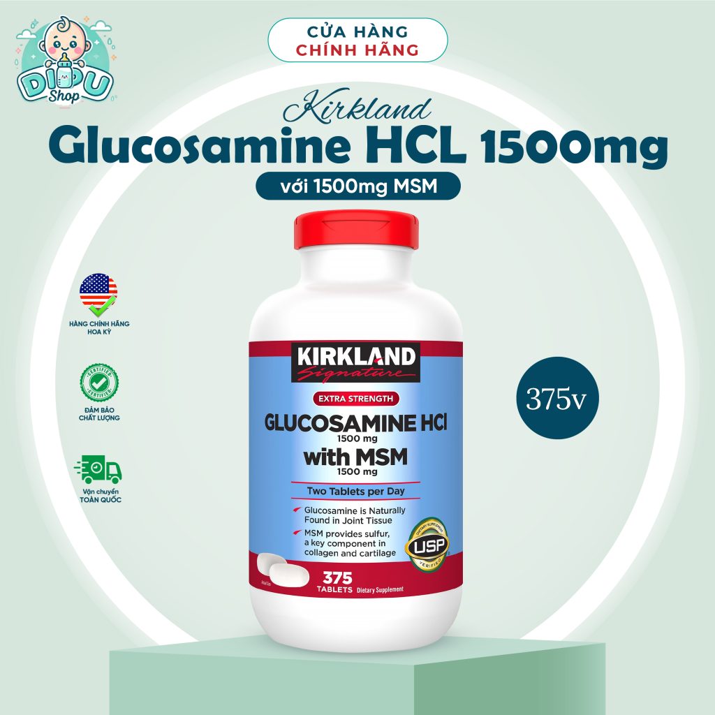 Viên uống bổ xương khớp Glucosamin- 375 viên