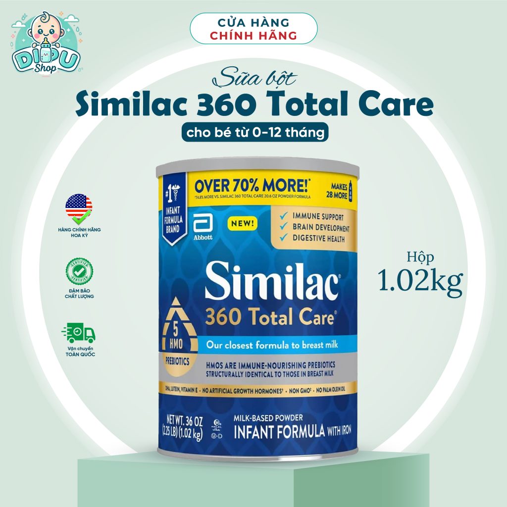 Sữa Similac 360 Total Care - 1.02 kg