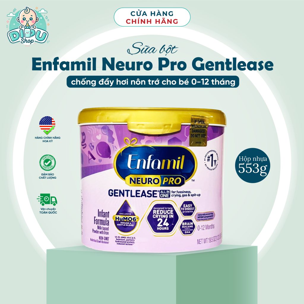 Sữa Enfamil Neuro Pro Gentlease- 553 gr