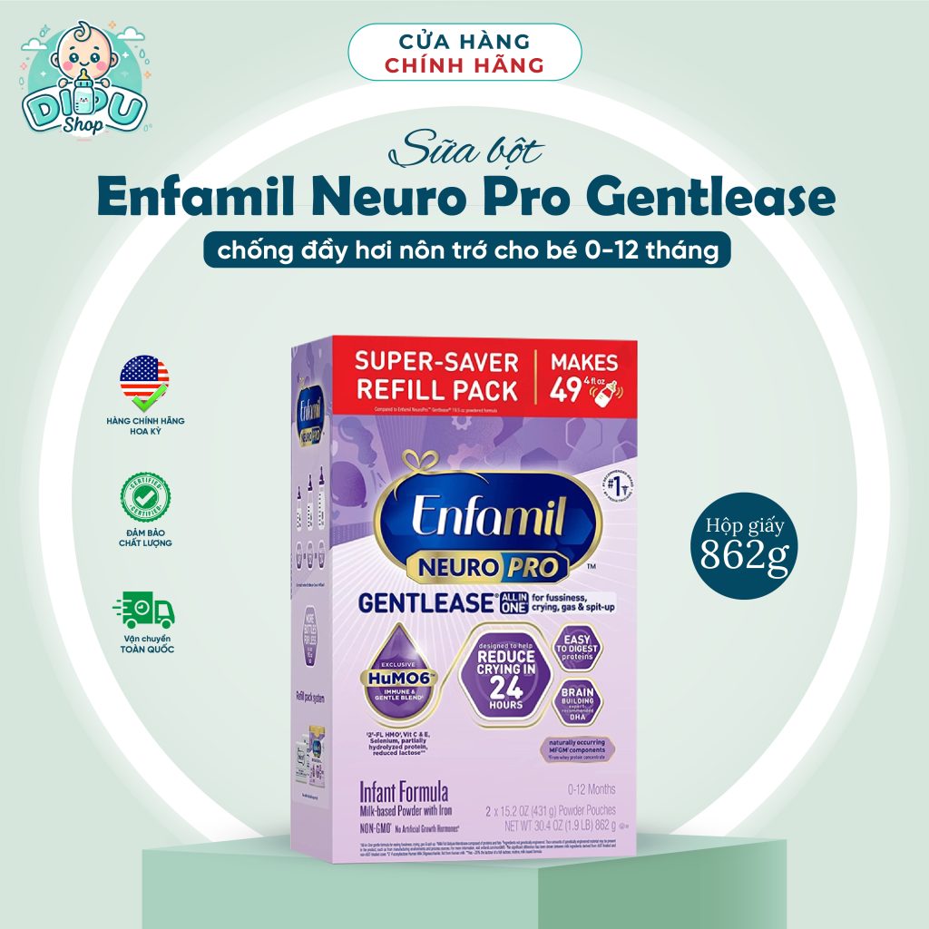 Sữa Enfamil Neuro Pro Gentlease- 862 gr