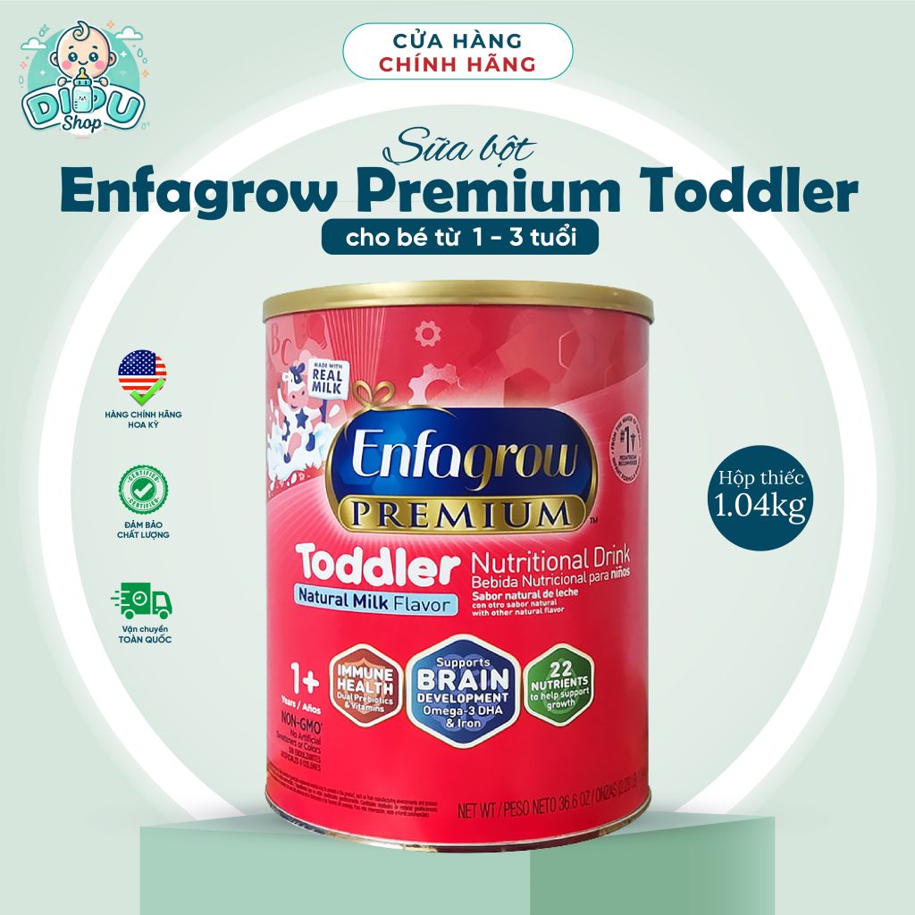 Sữa Enfagrow Premium Toddler -vị Milk 1.04 kg