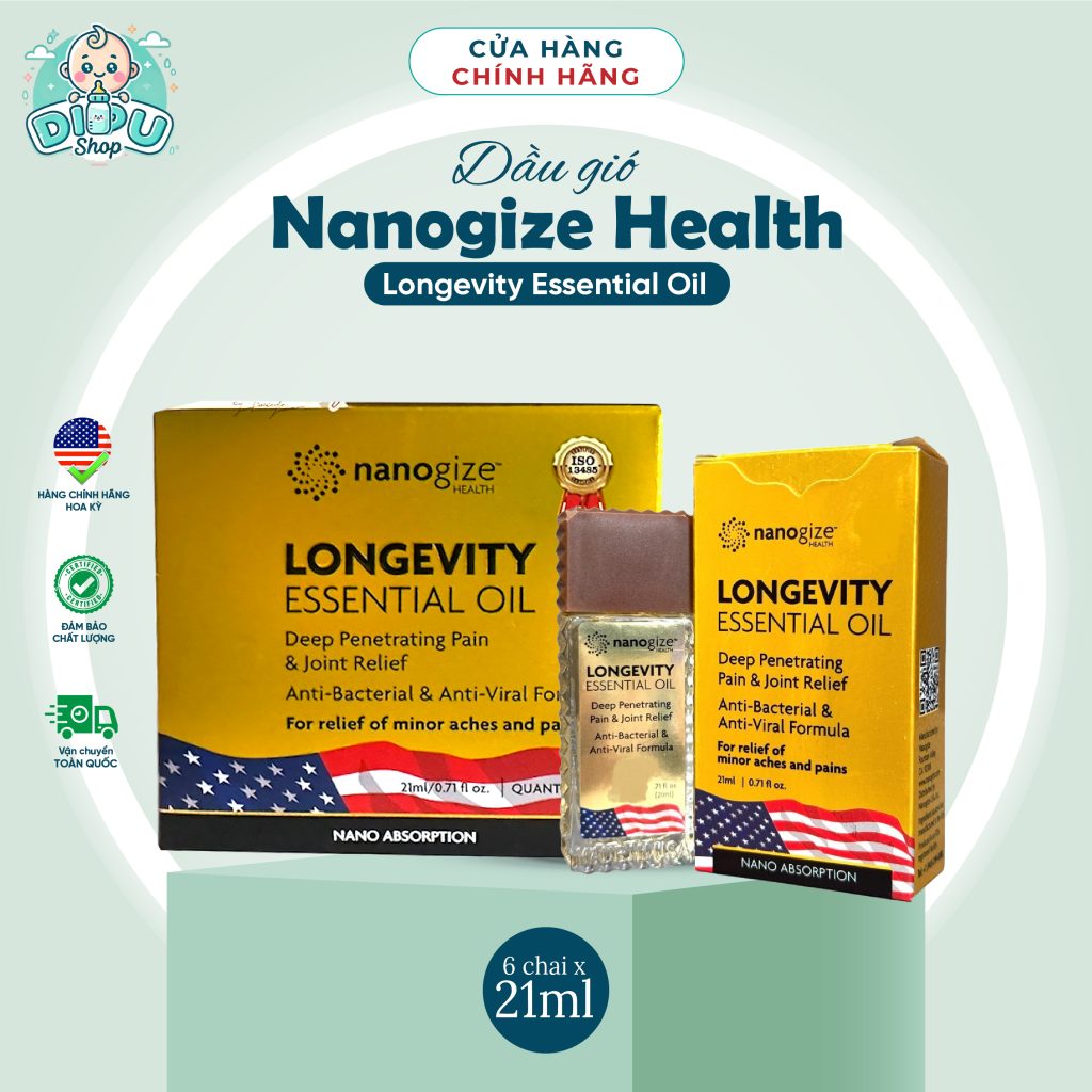 Dầu vàng Nanogize Longevity - 21 ml