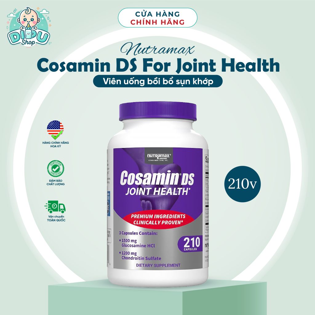 Viên uống bồi bổ sụn & tái tạo khớp Cosamin DS Joint Health - 210 viên