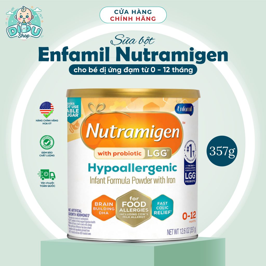 Sữa Nutramigen cho bé dị ứng đạm bò - 357 gr