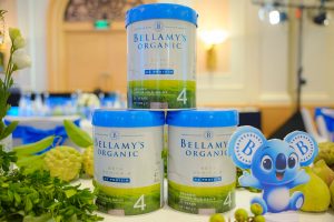 Sữa Bellamy’s Organic Protein A2 Số 1-2-3-4 trọng lượng 800 g