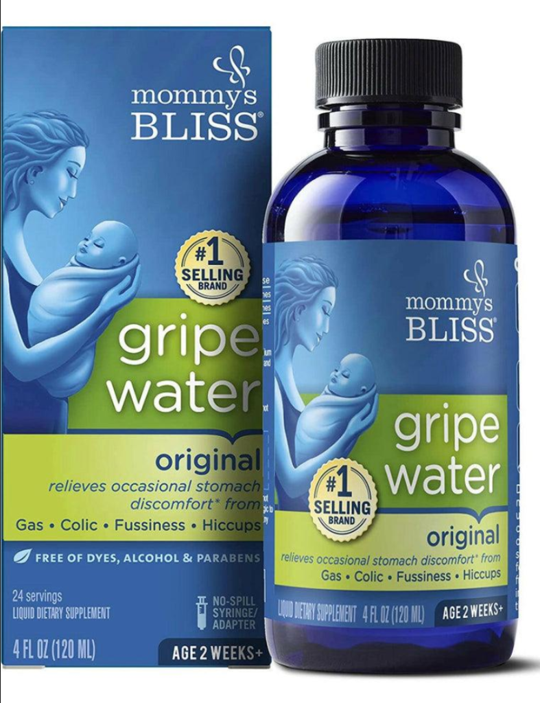 Mommy’s Bliss Gripe Water Original 120ml – Giảm Colic, Đầy Hơi, Nấc Cụt Cho Bé